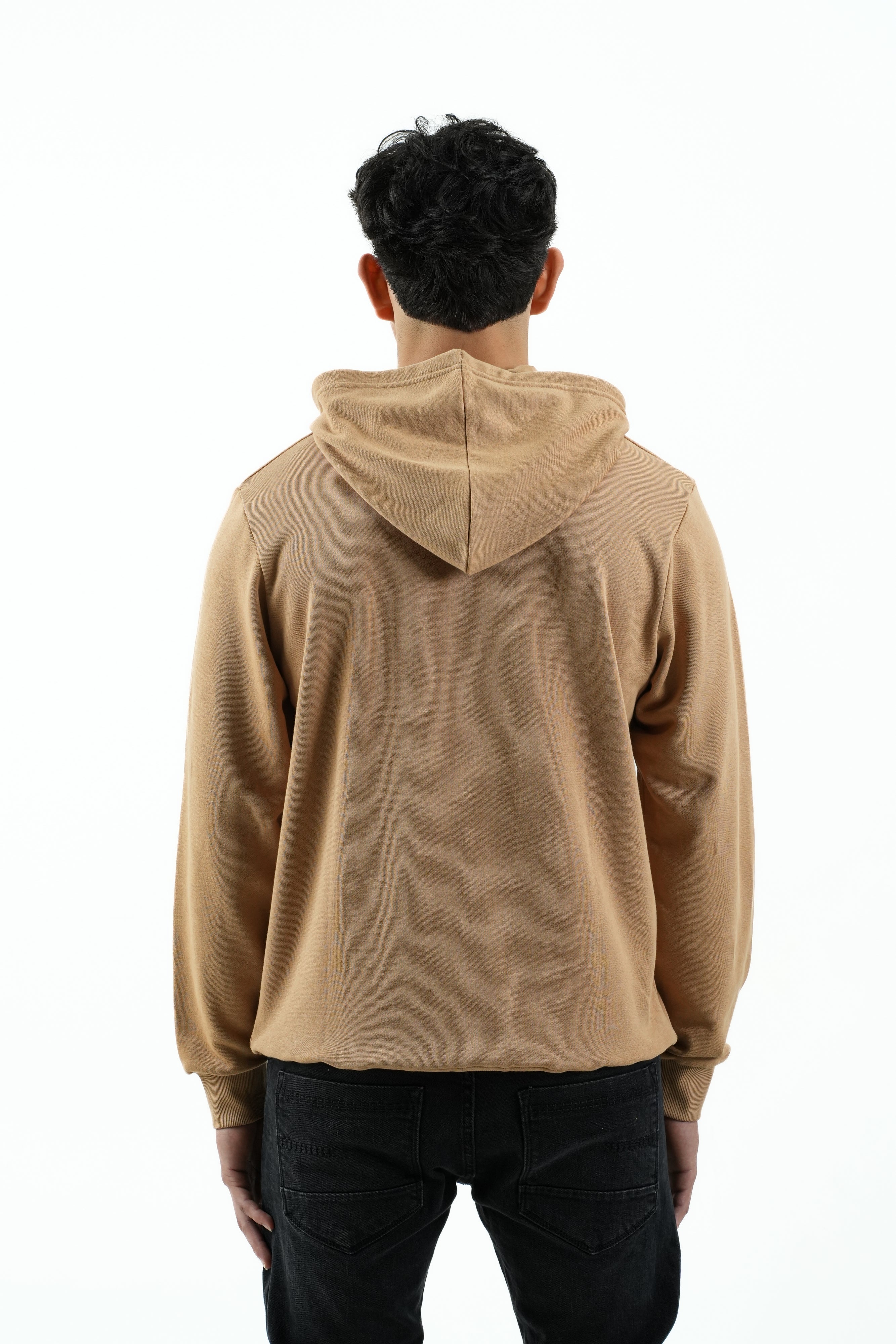 Camel Flock Hoodie