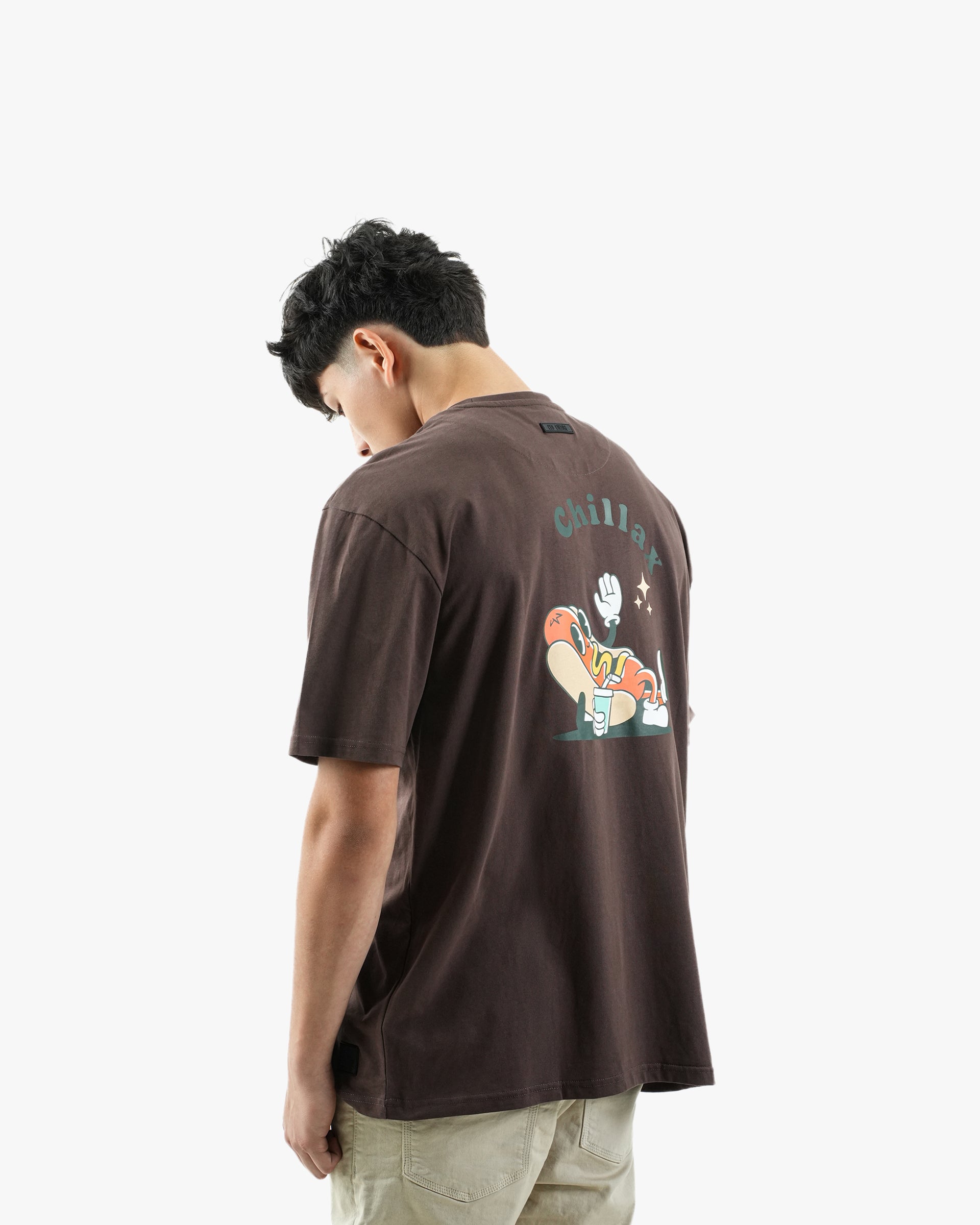 Chocolate Oversized T-Shirt