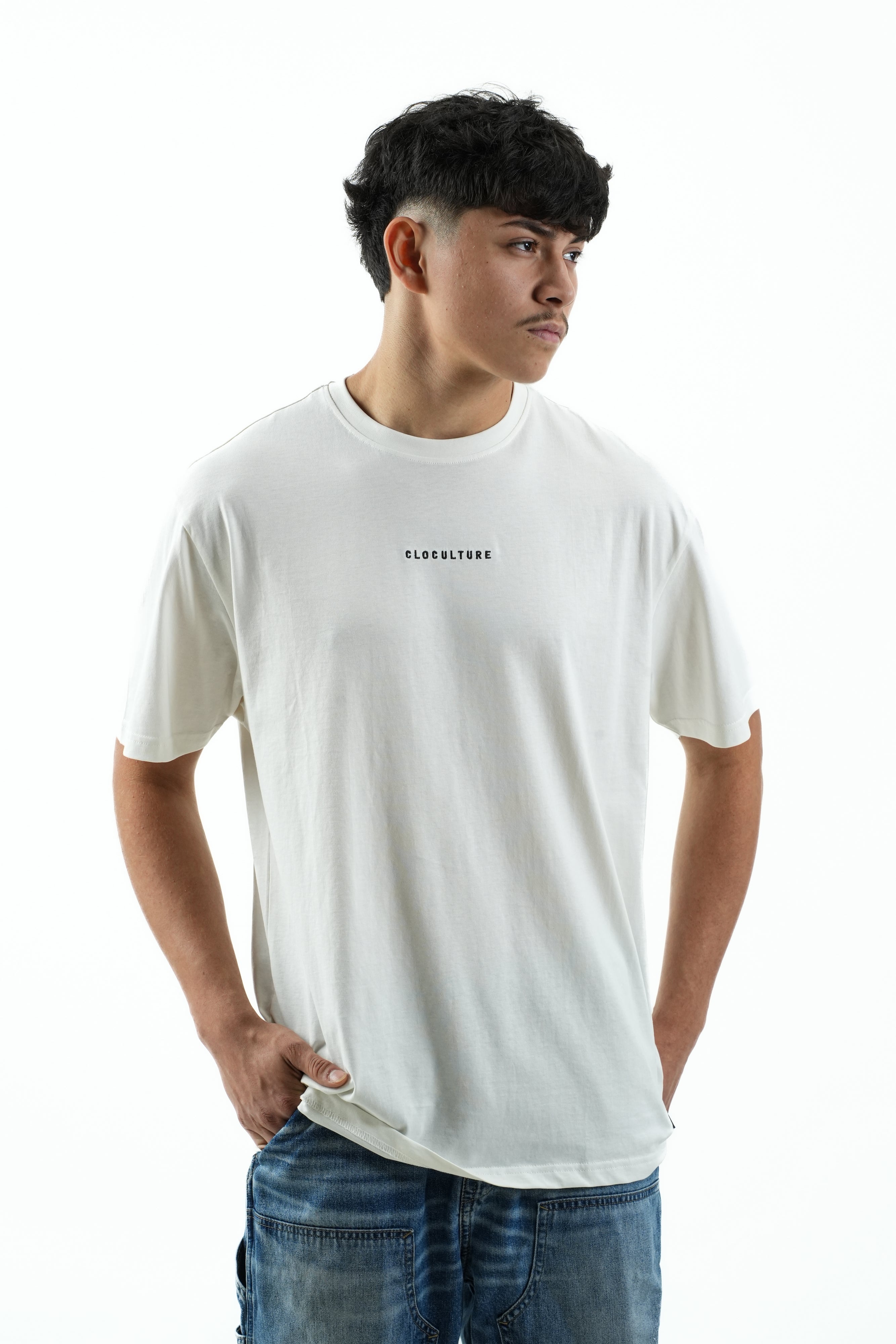 Worn White Oversized T-Shirt