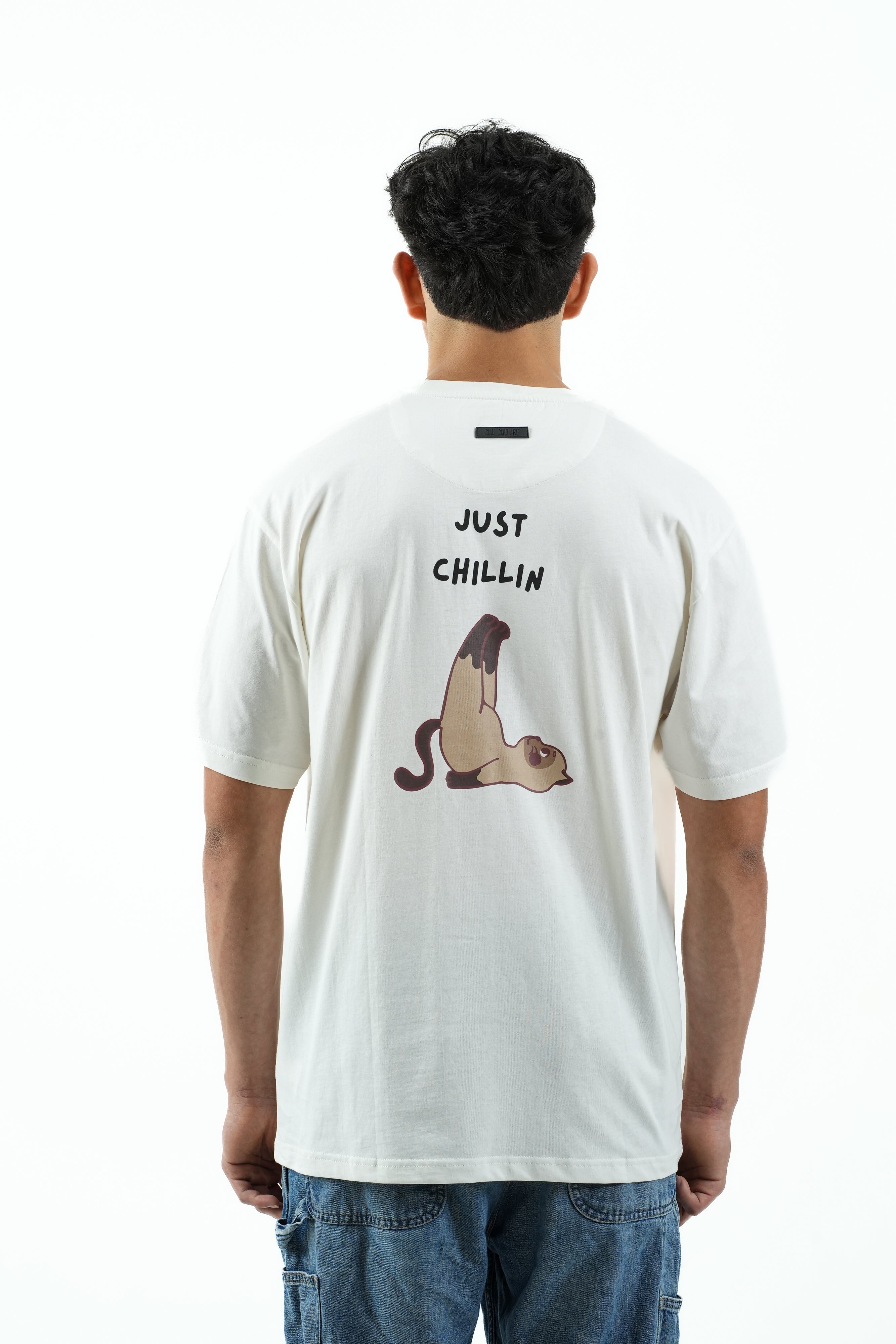 Worn White Oversized T-Shirt