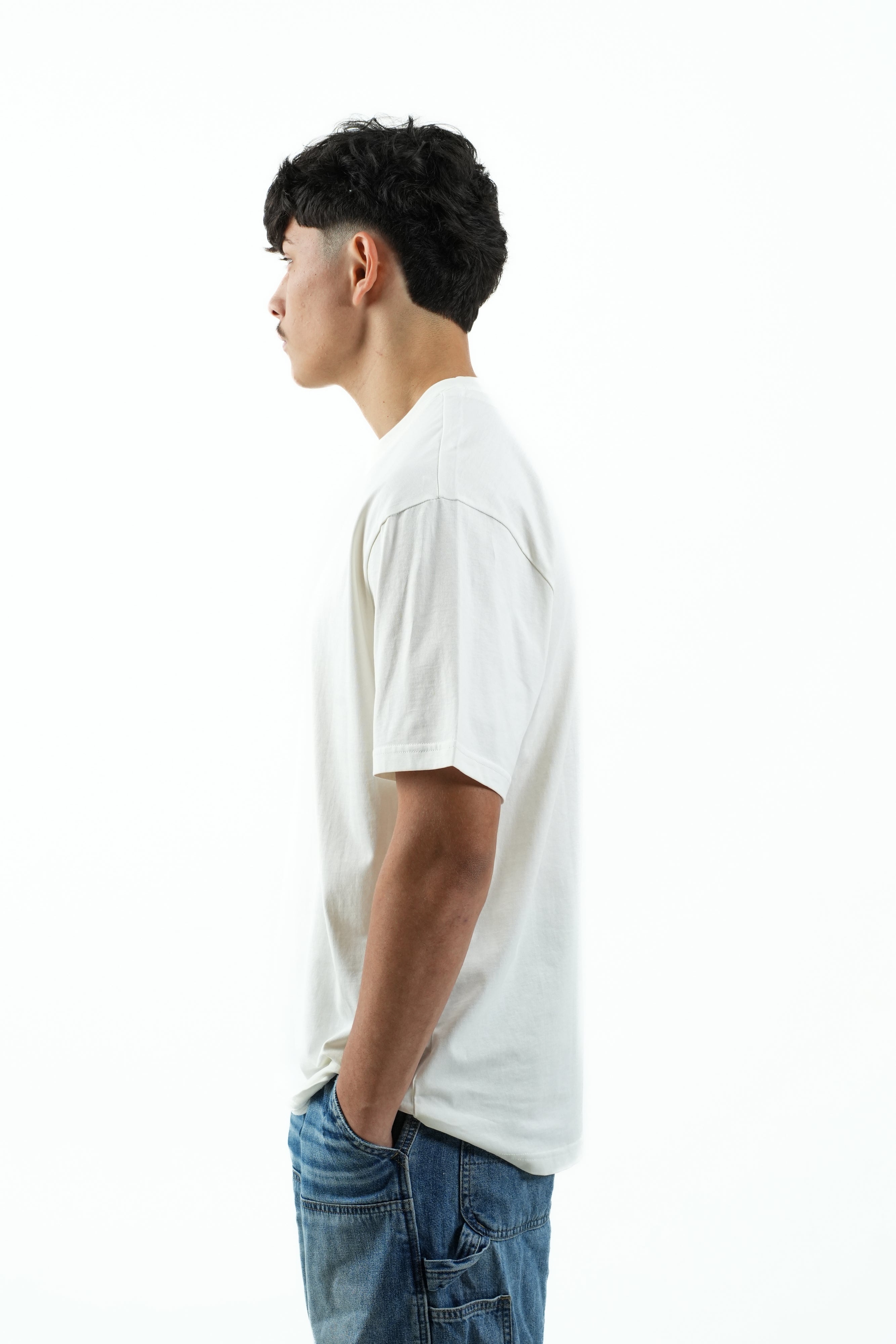 Worn White Oversized T-Shirt