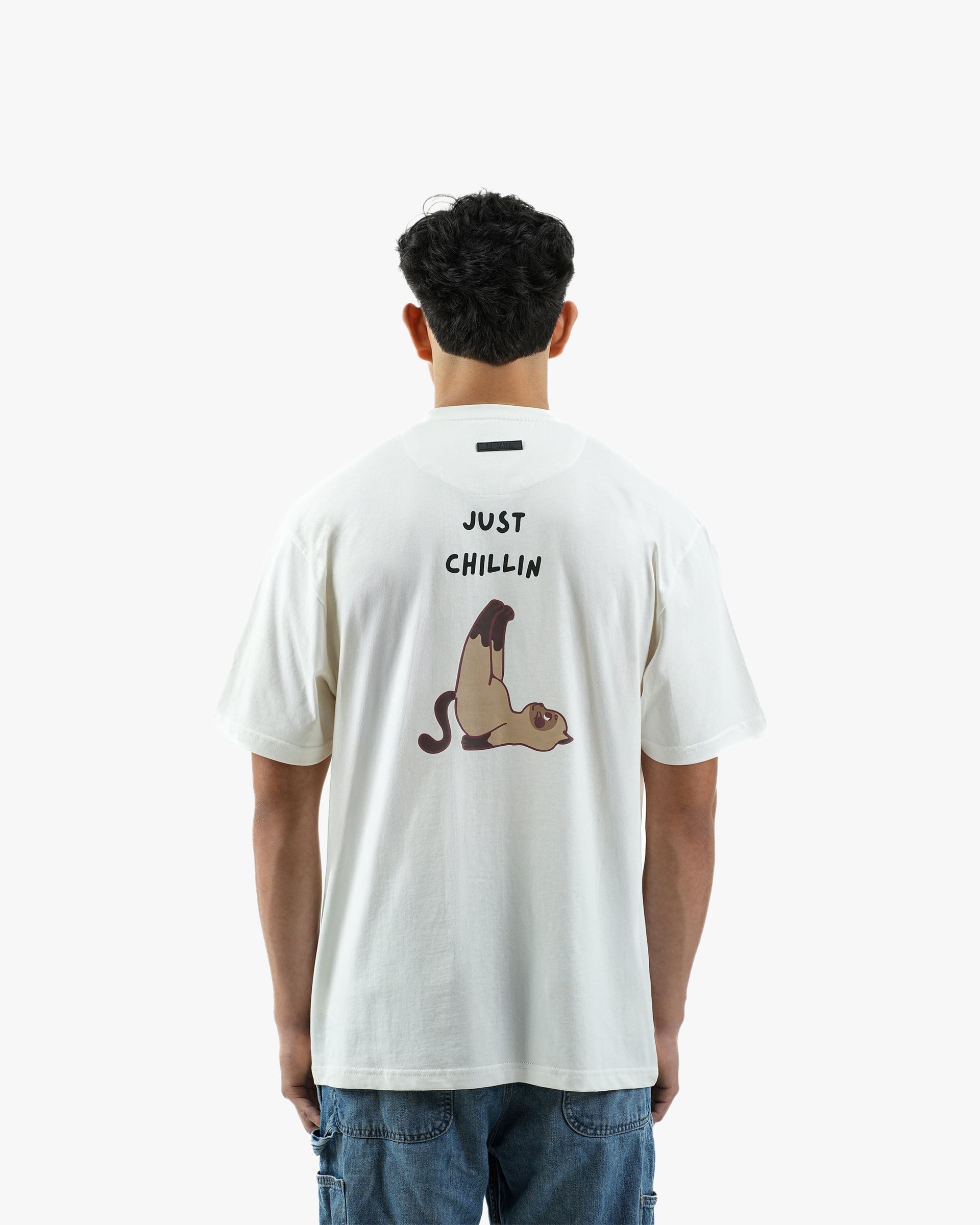 Worn White Oversized T-Shirt