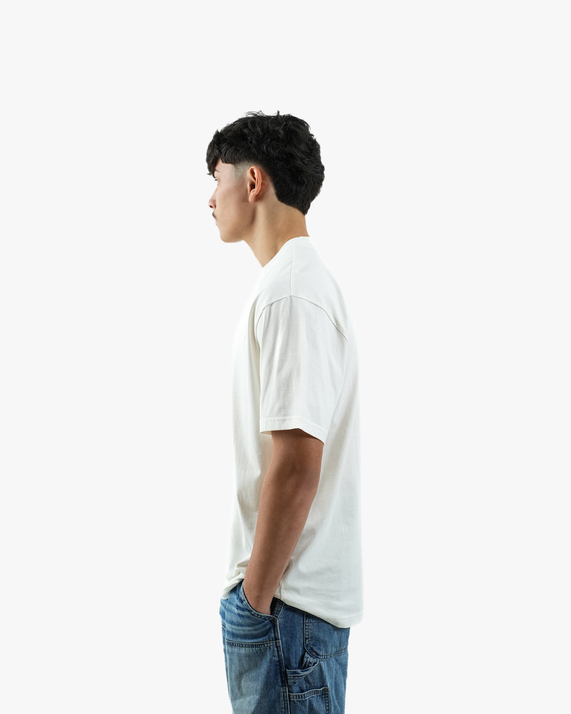 Worn White Oversized T-Shirt